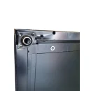 B-WARE - Schiebet&uuml;renschrank schwarz, 160 cm breit, 2 OH | L&uuml;llmann&reg;