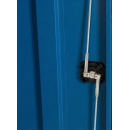 Metallschrank blau, 5 OH, 60 cm tief | Serie ClassiX