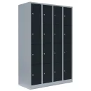 B-WARE - Wertfachschrank anthrazit, 120 cm, 16 F&auml;cher | L&uuml;llmann&reg;