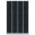 B-WARE - Wertfachschrank anthrazit, 120 cm, 16 Fächer | Lüllmann®