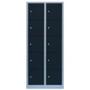B-WARE - Wertfachschrank anthrazit, 60 cm, 10 F&auml;cher | L&uuml;llmann&reg;
