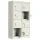 Handy-Aufbewahrungschrank, 8 Fächer, 815 x 460 x 200 mm, lichtgrau
