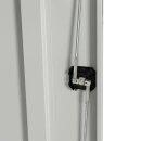 B-WARE - Metallschrank grau, 3 OH, 42 cm tief | Serie ClassiX