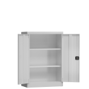 ClassiX Fl&uuml;gelt&uuml;renschrank, 3 OH, 1200 x 920 x 420 mm, lichtgrau
