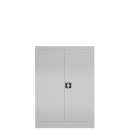 ClassiX Fl&uuml;gelt&uuml;renschrank, 3 OH, 1200 x 920 x 420 mm, lichtgrau