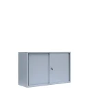B-WARE - Schiebet&uuml;renschrank grau, 2 OH, 120 cm | Serie ClassiX