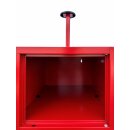 Fire department locker, 3 units