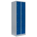 Steel compartment cabinet / valuables cabinet - 2 units, 8 compartments