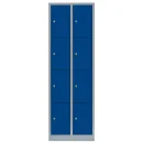 Steel compartment cabinet / valuables cabinet - 2 units, 8 compartments
