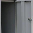 XL Wertfachschrank grau, 120 cm, 12 F&auml;cher | L&uuml;llmann&reg;