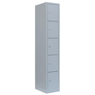 Steel compartment cabinet / valuables cabinet - 1 unit, 5 compartments