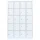 Wertfachschrank weiß, 120 cm, 20 Fächer | Lüllmann®
