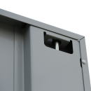 Steel wardrobe-linen closet / wardrobe-filing cabinet