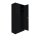 Mehrzweckschrank schwarz, 195 cm hoch, 2-türig | Lüllmann®