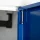 Gerätespind blau, 60 cm breit, 2-türig | Lüllmann®