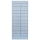 Steel distribution cabinet, 20 compartments