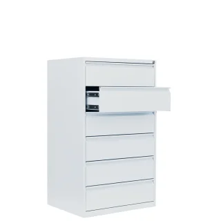 Card-index cabinet, 3 tracks, 6 drawers