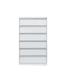 Card-index cabinet, 3 tracks, 6 drawers