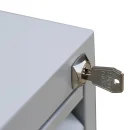 Card-index cabinet, 3 tracks, 6 drawers