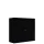 Schiebetürenschrank schwarz, 120 cm breit, 3 OH | Lüllmann®