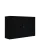 Sliding door cabinet, 2 x 2 shelves
