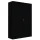 Schiebetürenschrank schwarz, 120 cm breit, 5 OH | Lüllmann®