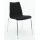 Chrome chair with upholstered bucket seat