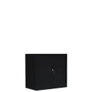 Rolladenschrank schwarz, 80 cm breit, 1,5 OH |...