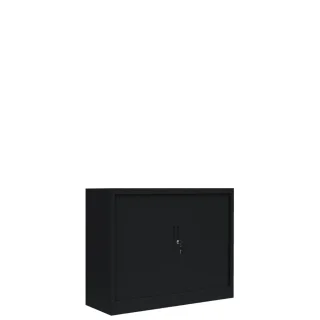 Rolladenschrank schwarz, 100 cm breit, 1,5 OH | Lüllmann®