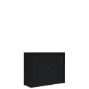 Rolladenschrank schwarz, 100 cm breit, 1,5 OH |...