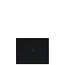 Rolladenschrank schwarz, 100 cm breit, 1,5 OH |...
