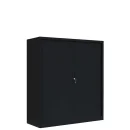 Roller shutter cabinet, 2 shelves