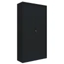 Roller shutter cabinet, 4 shelves