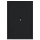 Rolladenschrank schwarz, 120 cm breit, 5 OH |...