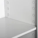 Fachboden f&uuml;r Fl&uuml;gelt&uuml;renschrank B 925 x T 600 mm - lichtgrau