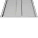 Fachboden f&uuml;r Fl&uuml;gelt&uuml;renschrank B 1200 x T 422 mm - lichtgrau
