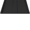 Fachboden f&uuml;r Fl&uuml;gelt&uuml;renschrank B 1200 x T 422 mm - tiefschwarz
