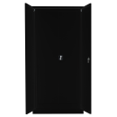 SET L&uuml;llmann&reg; Fl&uuml;gelt&uuml;renschrank 4,5 OH und 5 OH, tiefschwarz