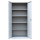 SET Lüllmann® Flügeltürenschrank 4,5 OH und 5 OH, tiefschwarz