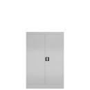 Frontansicht Aktenschrank Metallschrank abschlie&szlig;bar Werkzeugschrank 1200 x 800 x 383 mm grau X-530290