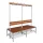 Two-sided wardrobe bench
