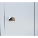 B-WARE - L&uuml;llmann&reg; Schlie&szlig;fachschrank - 4 Abteile - 12 F&auml;cher - 1800 x 1170 x 500 mm - lichtgrau