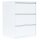 B-WARE - Lüllmann® Hängeregistraturschrank, 3 Schubladen zweibahnig, 1010 x 760 x 620 mm, signalweiß
