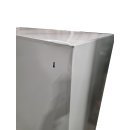 B-WARE - L&uuml;llmann&reg; Garderobenschrank, 3 Abteile, 1800 x 1185 x 500 mm, lichtgrau