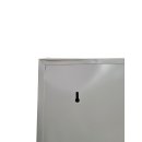 B-WARE - L&uuml;llmann&reg; Garderobenschrank, 3 Abteile, 1800 x 1185 x 500 mm, lichtgrau