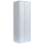 B-WARE - Spind grau, 2 Abteile, 60 cm breit | Lüllmann®