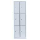B-WARE - Wertfachschrank grau, 60 cm, 6 Fächer |...
