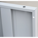 B-WARE - Wertfachschrank grau, 60 cm, 6 F&auml;cher | L&uuml;llmann&reg;