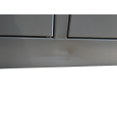 Steel compartment cabinet / valuables cabinet - 2 units, 6 compartments