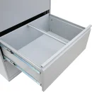 B-WARE - H&auml;ngeregisterschrank grau, 2-bahnig, 4 Sch&uuml;be | L&uuml;llmann&reg;